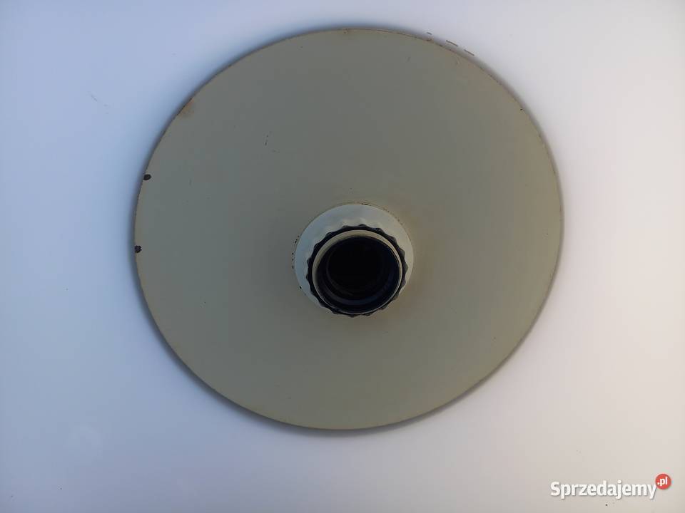 Żyrandol szklany metalowy holenderski z Lampy wiszące Gawroniec