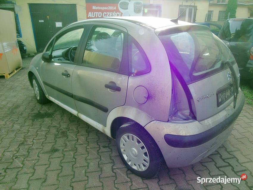 CITROEN C3 I NA CZĘŚCI 11 8V HFX 2004 KLAPA Sosnowiec