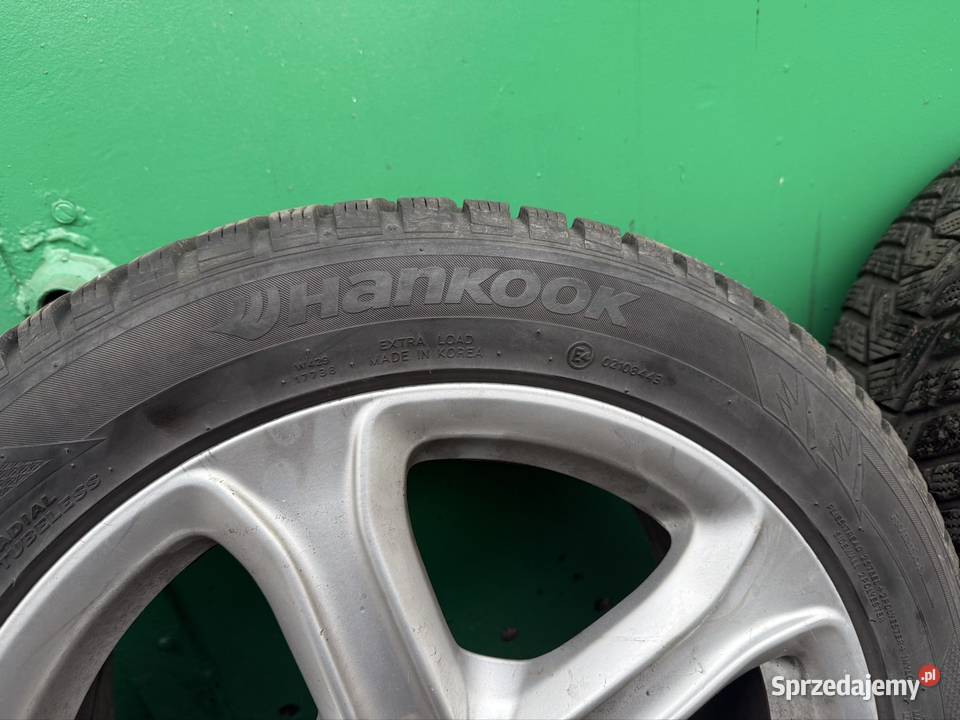 Alufelgi z oponami zimowymi Hankook Winter iPike