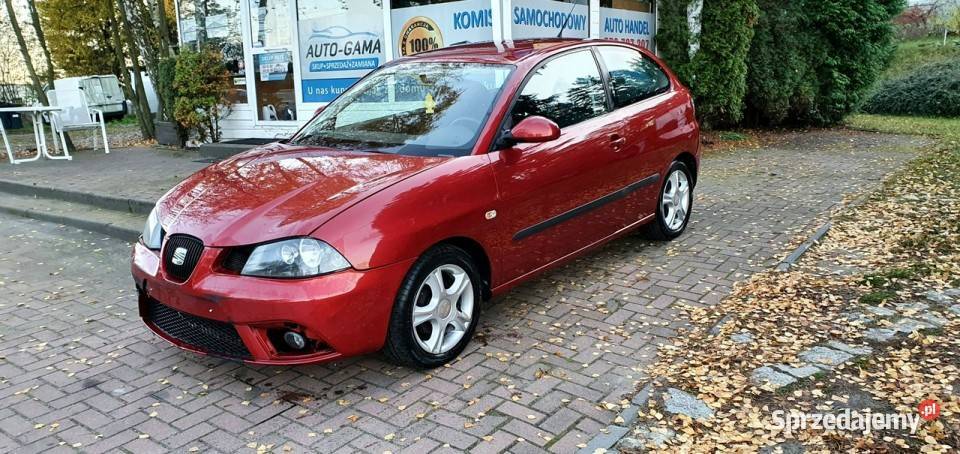 Seat Ibiza 12 Ins Gaz Piekny Kolor Przebieg 119 elektryczne lusterka Chodzież