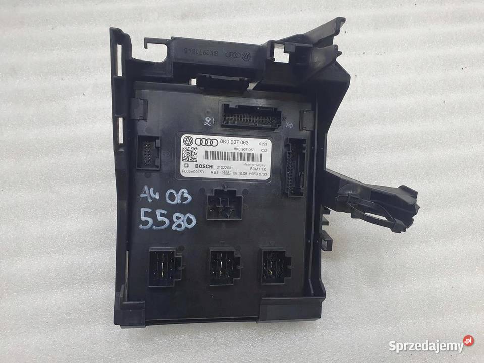 MODUŁ KOMFORTU AUDI A4 B8 8K0907063 Komputery