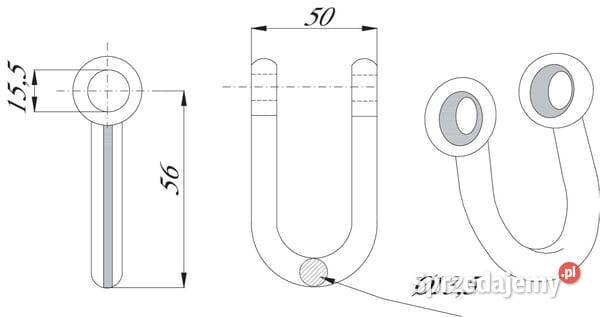 Mocowanie bijaka 14mm 92802008 Kamionna