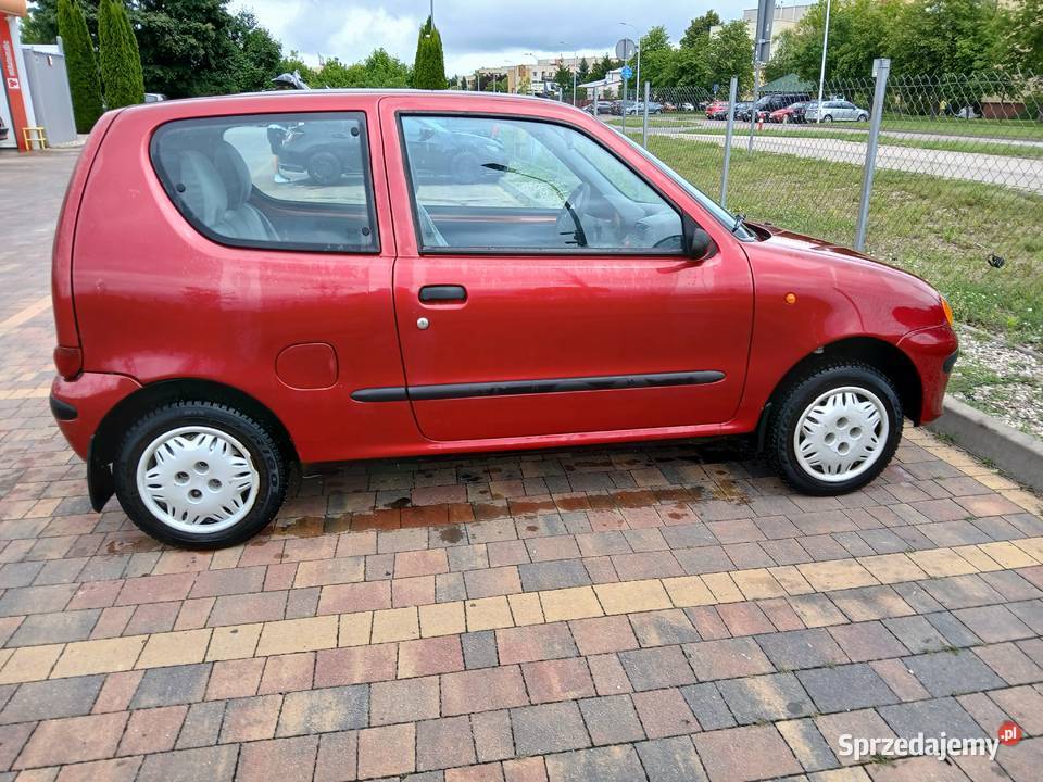 Fiat Seicento 900 Fun 2000 I właściciel 90 202 Rok produkcji 2000 podlaskie Suwałki
