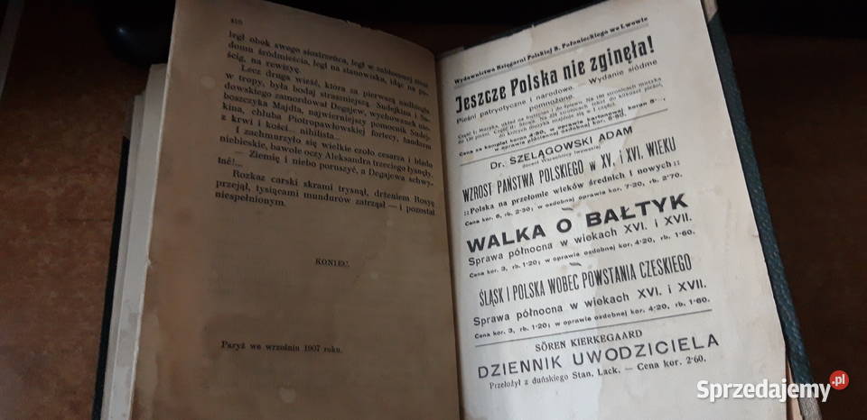 NIHILIŚCI SclavusGąsiorowski Lw1908 pierwodruk wielkopolskie Iwno
