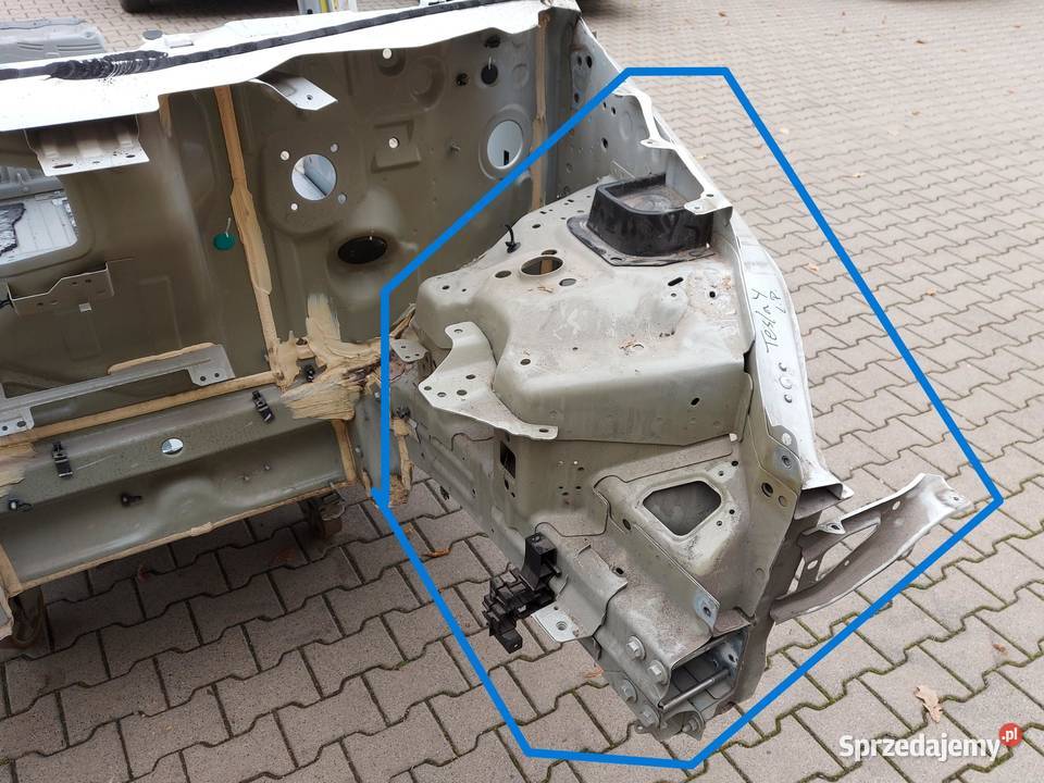 TESLA MODEL Y 2023r Ćwiartka podłużnica przód