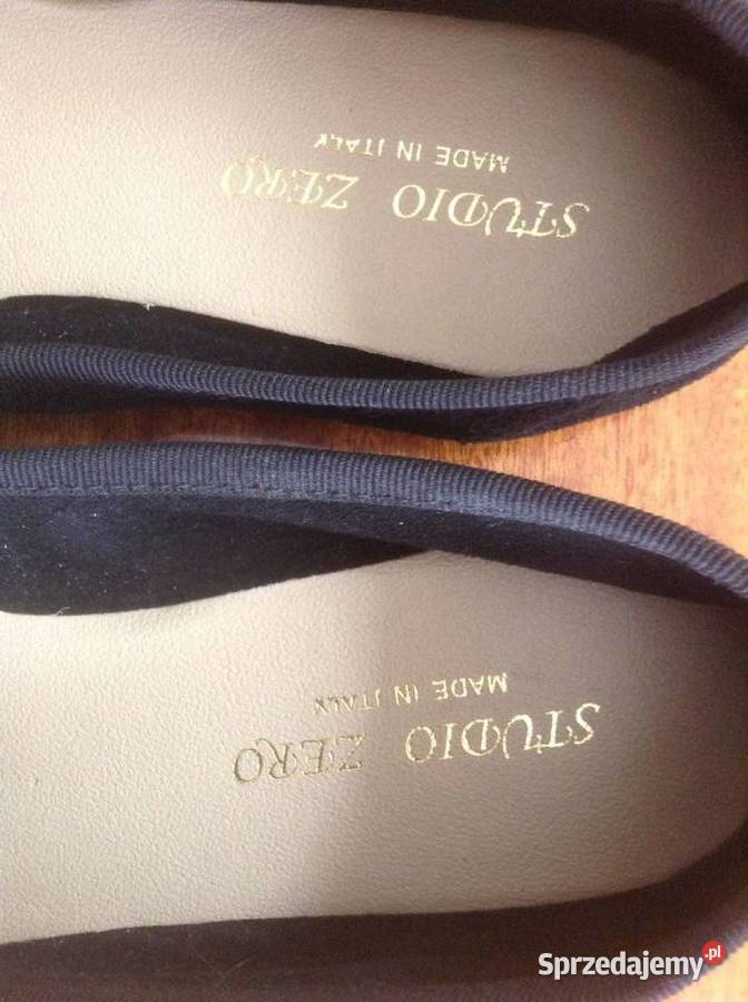 Włoskie balerinki damskie skóra2 pary 37 i 38