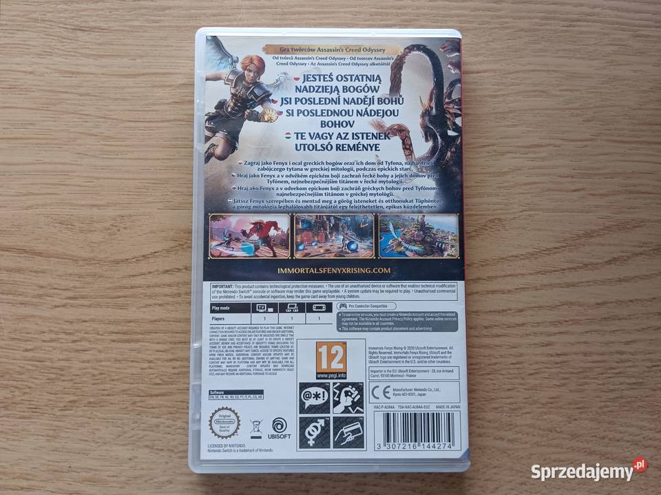 Immortals Fenyx Rising Nintendo Switch Gry na konsole