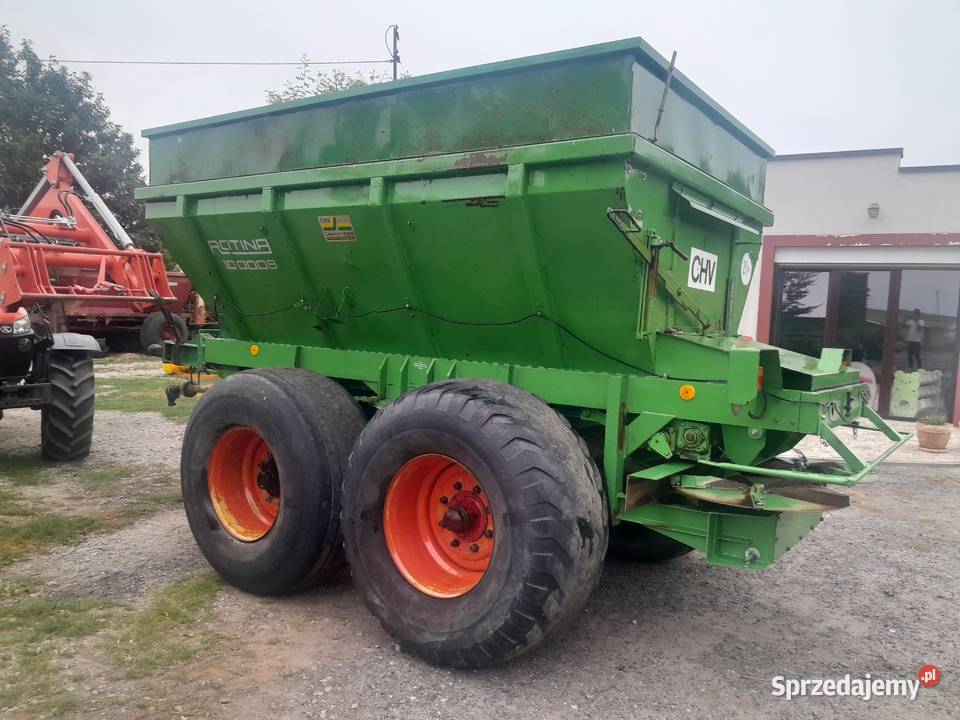 Rozsiewacz wapna Rotina 10000B Rozsiewacze nawozów wielkopolskie Sadogóra