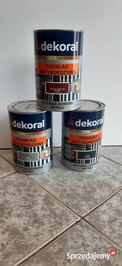 Farby Dekoral Podkład antykorozyjny 09 l