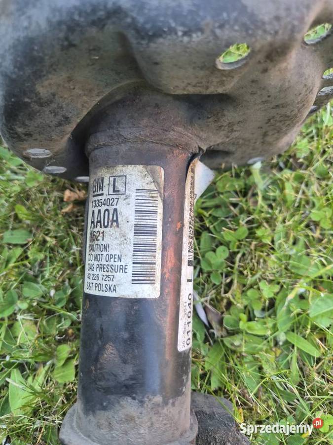 Opel Astra J 2011 amortyzatory przód bilstein 2 Goleniów sprzedam