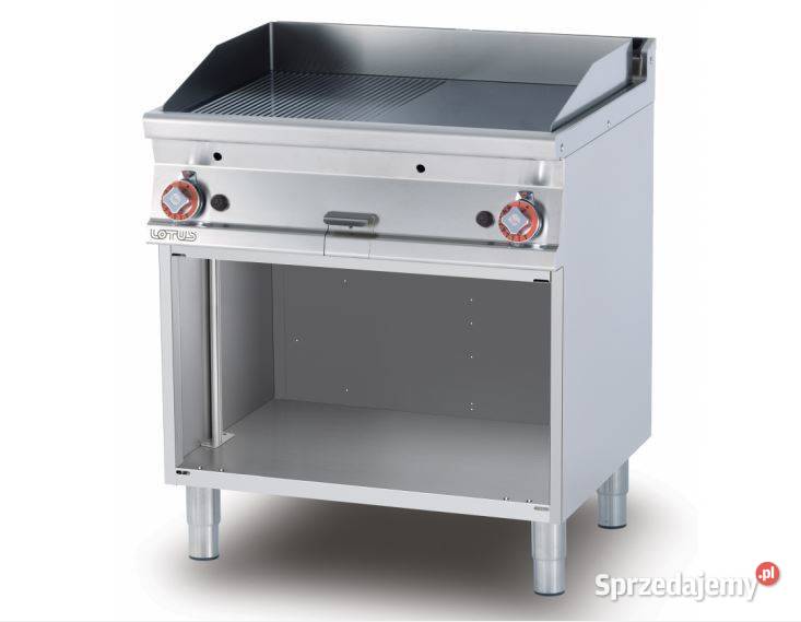 Płyta grillowa GAZOWA 12 GŁADKA 12 RYFLOWA Lotus Gastronomia Pszczyna