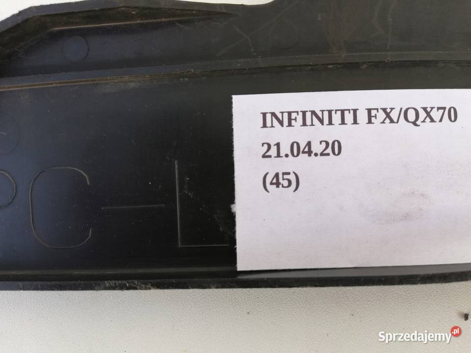OSŁONA KIEROWNICA POWIETRZA PL INFINITI QX70 FX Nowy Tomyśl