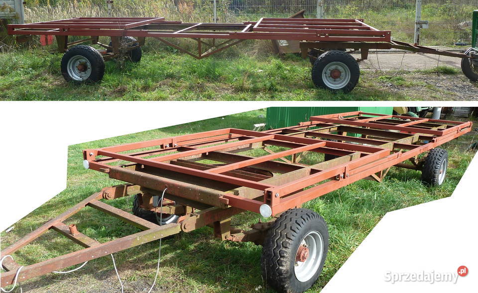 przyczepa do przewozu uli pszczelich słomy Bytom Odrzański