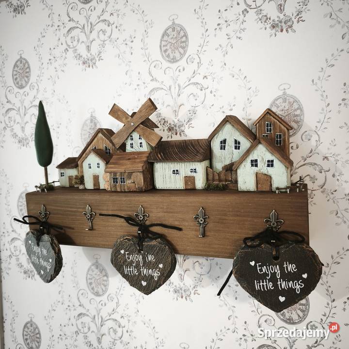 Wieszak na klucze dekoracja ścienna 34cm Krosno Odrzańskie sprzedam