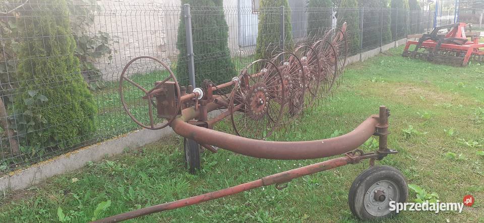 Przetrząsaczo zgrabiarka pięciogwiazdowa mazowieckie Zygmuntów sprzedam