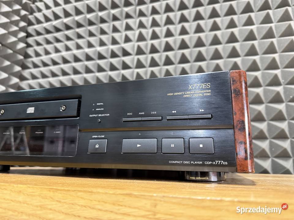Odtwarzacz CD SONY CDPX777ES MOD SWOBODA 2 XLR Bielsko-Biała sprzedam
