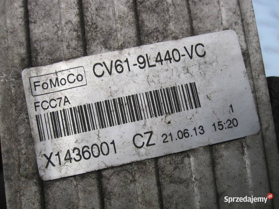 FORD FOCUS MK3 III 13r intercooler CV619L440VC Kielce