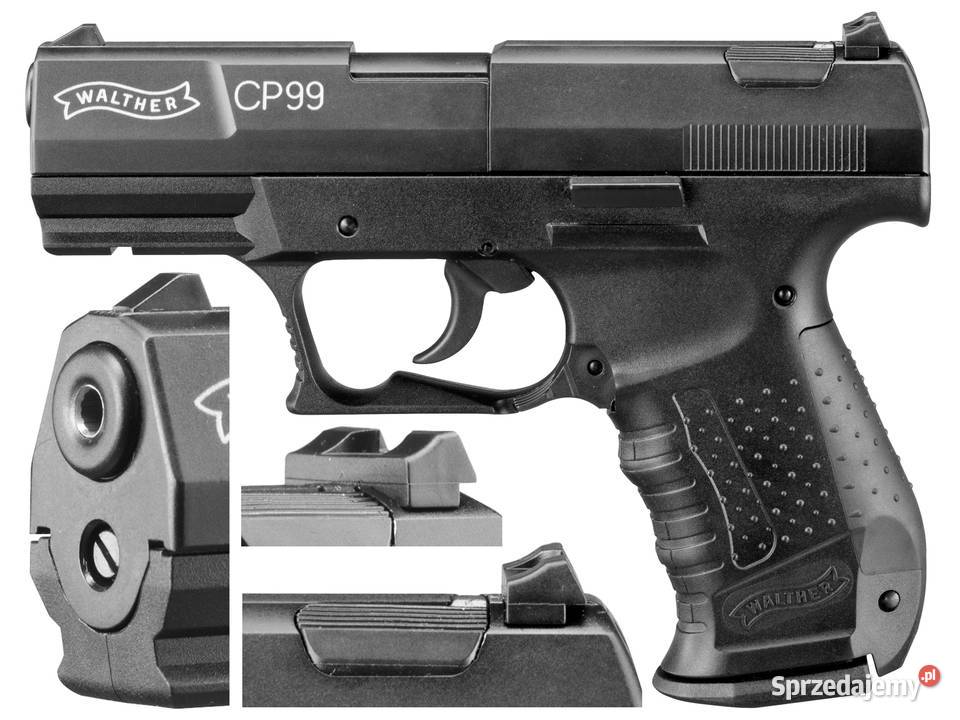 Pistolet wiatrówka Walther CP99 45 mm Diabolo