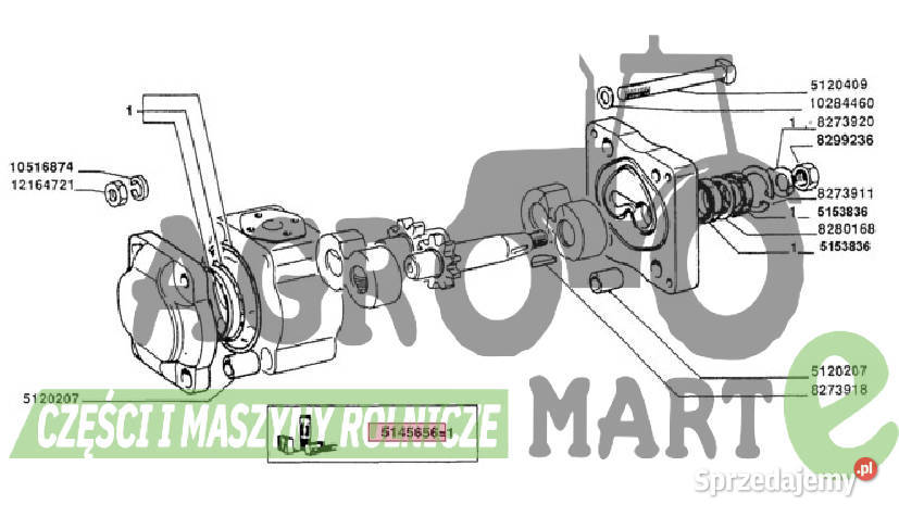 5145656 82982574 ZESTAW NAPRAWCZY CNH dolnośląskie