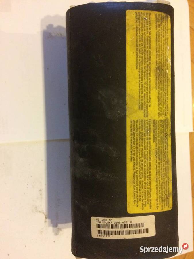 Zestaw poduszek powietrznych Mercedes W202 W210 Pozostałe Gdańsk