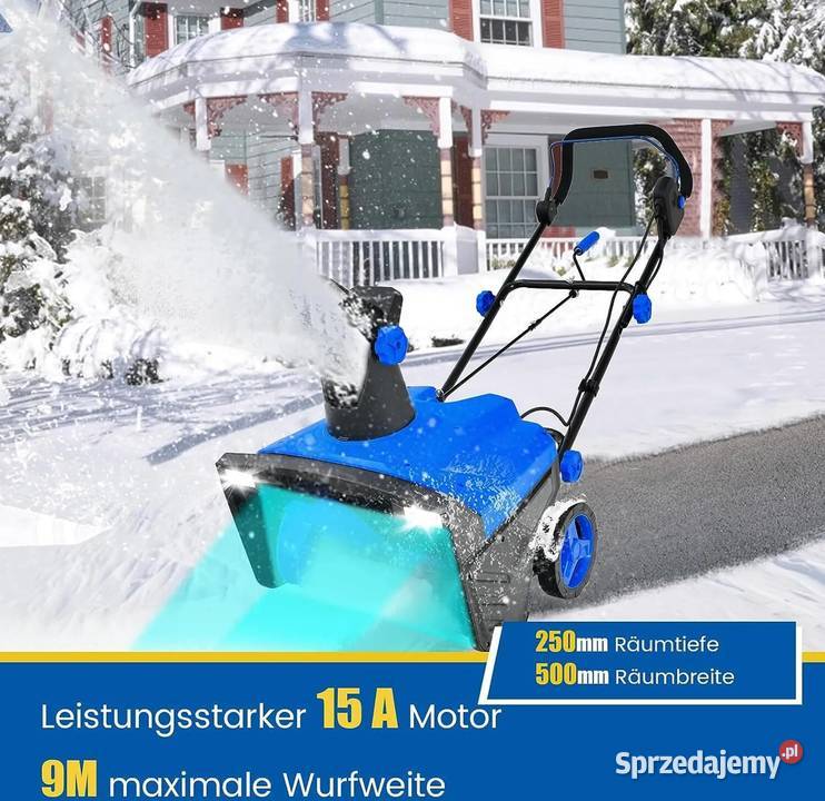 Odśnieżarka elektryczna z oświetleniem małopolskie Kęty