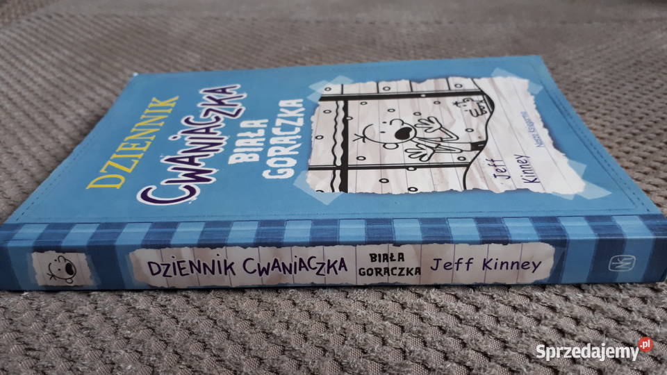 Dziennik cwaniaczka Biała gorączka Jeff Kinney Książki dla dzieci małopolskie