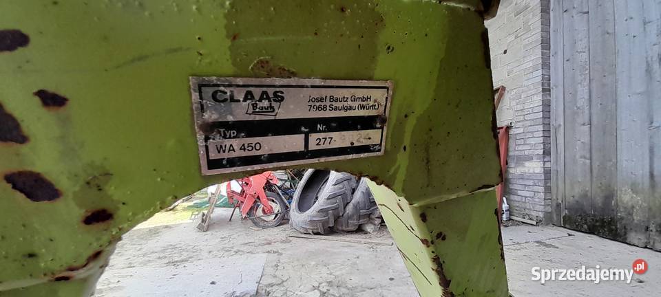 Przewracarka CLASS WA 450 świętokrzyskie Waśniów sprzedam