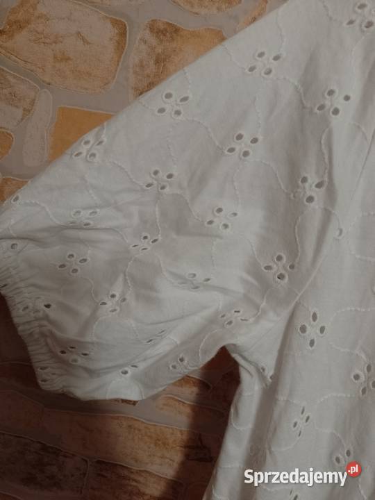 38M ASOS Design Długa biała ażurowa sukienka z małopolskie Kraków
