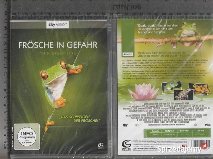 Frosche in Gefahr Thin Green Line DVD Pruszków