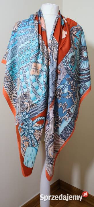 Hermes chusta jedwabna 130130 Kolonia Piaski