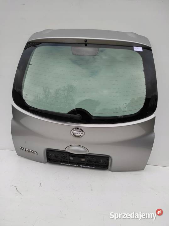 KLAMKA KLAPY BAGAŻNIKA NISSAN MICRA K12 HB 3D 03 wielkopolskie Nowy Tomyśl