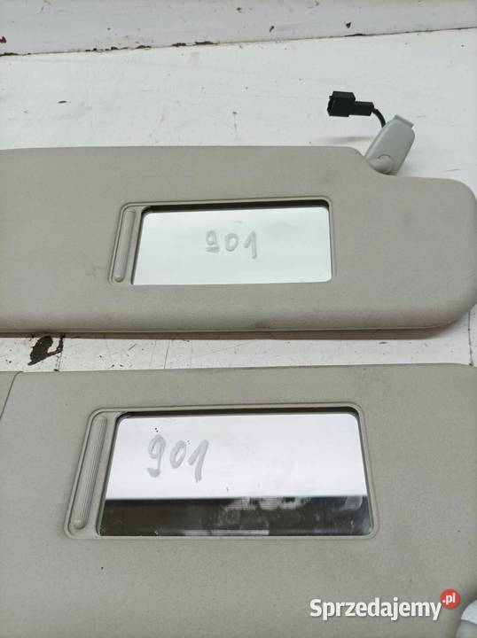 DASZKI PRZECIWSŁONECZNE LEWY PRAWY OSŁONA KPL