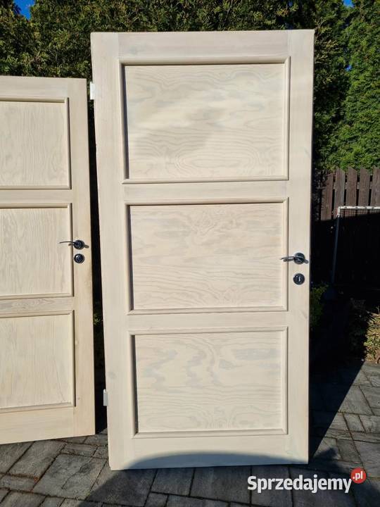 drzwi drewniane używane Katowice