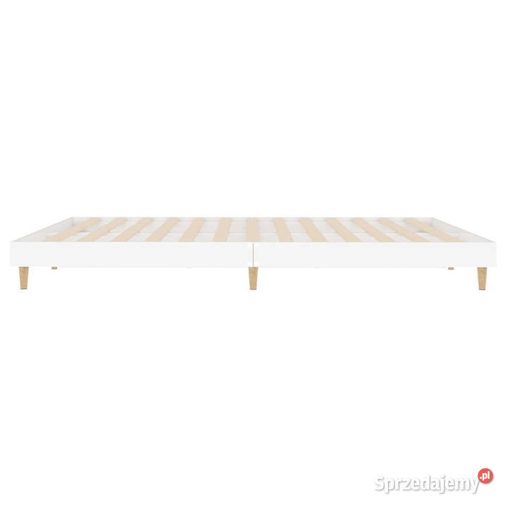 Rama łóżka biała materiał drewnopochodny 140x200 Warszawa sprzedam