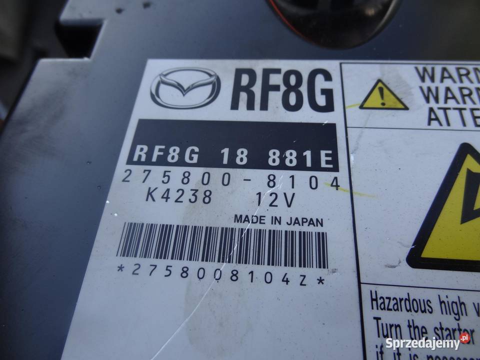 KOMPUTER SILNIKA MAZDA6 MAZDA 6 GH RF8G18881E Komputery