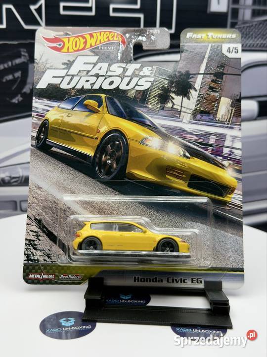 Hot Wheels FF Honda Civic EG BOX 5 Wrocław