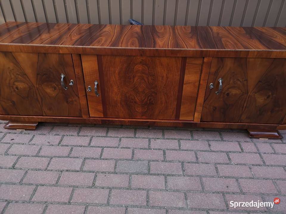 Komoda ARTDECO RTV Niska OrzechPalisander Stara