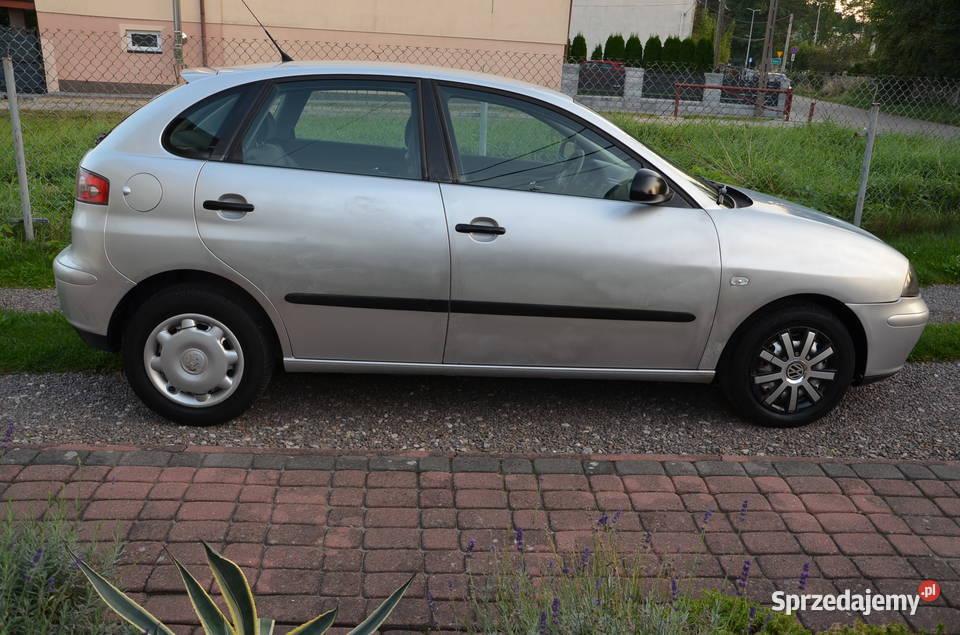 Seat Ibiza 2003 14 TDI srebrny