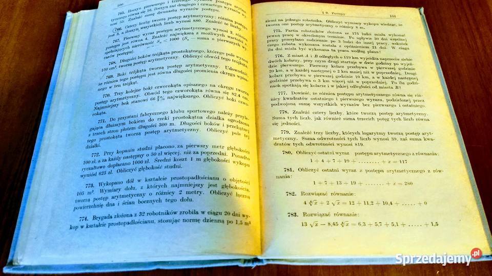 Zbiór zadań maturalnych część 1 algebra Gdańsk sprzedam