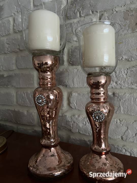 Piękne świeczniki Glamour lubuskie Żary