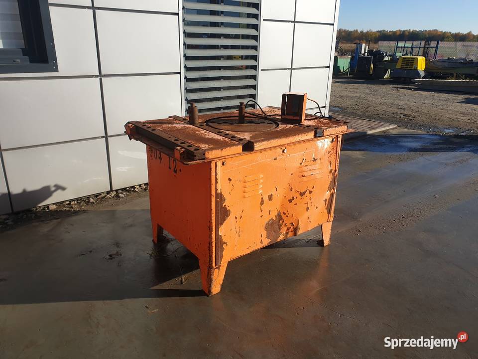 GIĘTARKA DO PRĘTÓW ZBROJENIOWYCH ZREMB G340S 5 Tarnów