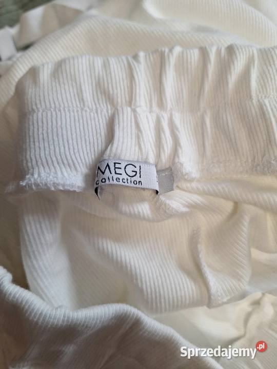 Spodnie dresowe MEGI rozmiar LXL kremowe w Lublin