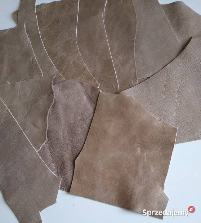 Skóra 335 g Licowa Włoska średnie i małe kawałki Gdańsk