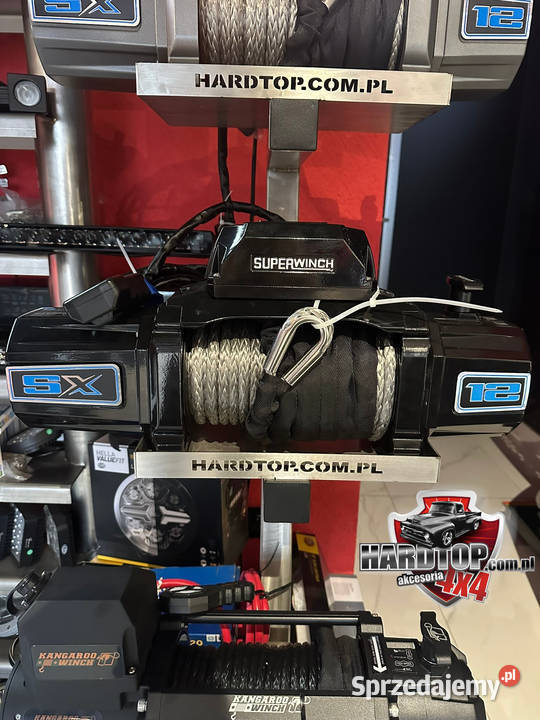 Wyciągarka elektryczna Superwinch 12V liną Pasłęk