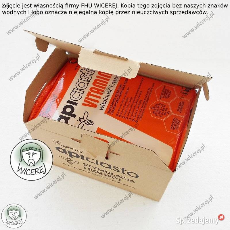 Ciasto Apifood Vitamins Apiciasto 10 PORCJOWANE Jaśliska