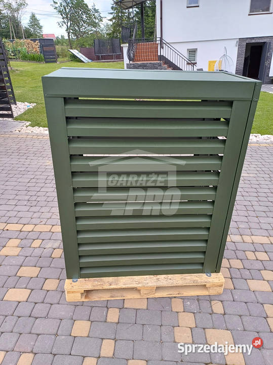 Osłona pompy ciepła 90x40x150 zielona GP323 śląskie Mysłowice