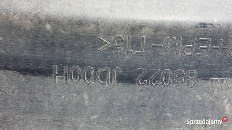 ZDERZAK TYLNY TYŁ NISSAN QASHQAI I 0710