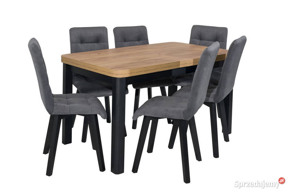 Zestaw 1 stół krzesła Rzeszów