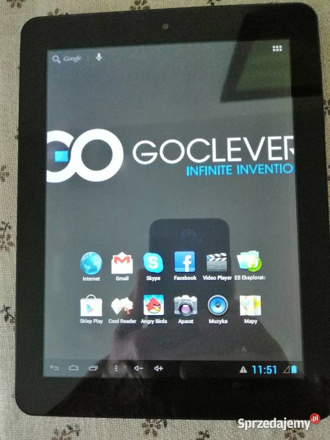TABLET GO GOLEVER 97 CALA 3GB Warszawa sprzedam