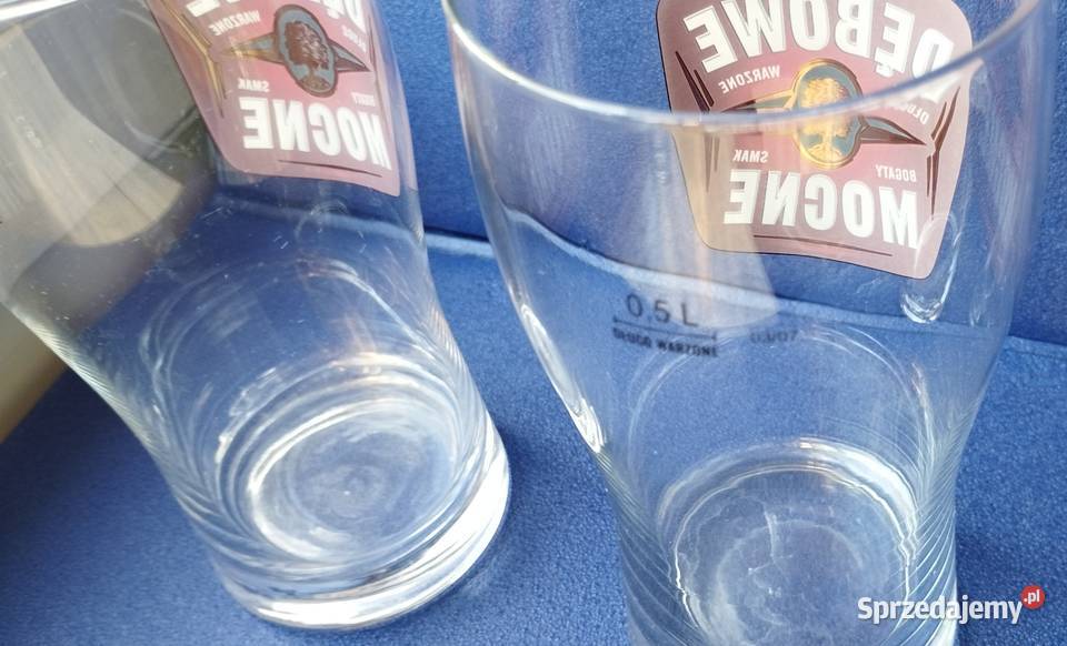 Szklanki do piwa Dębowe 2 Lublin sprzedam